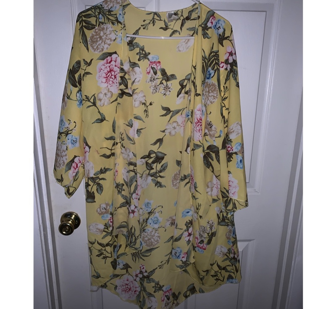 New Beautiful 😻 Yellow Kimono